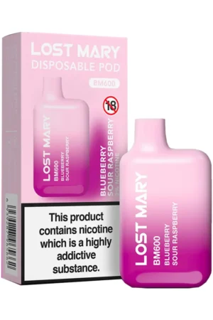 Lost Mary Blueberry Sour Raspberry Prefilled Vape Kit