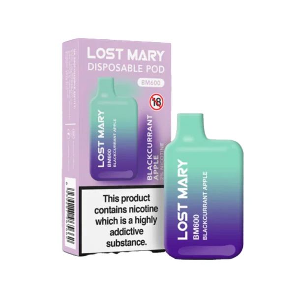 Lost Mary Blackcurrant Apple Disposable Vape BM600