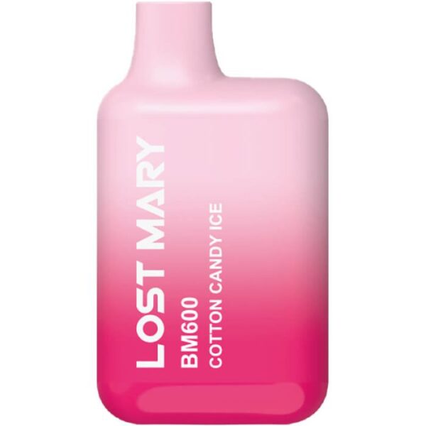 Lost Mary Cotton Candy Ice Disposable Vape BM600 - Image 2