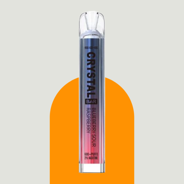 SKE Crystal Bar Blueberry Sour Raspberry Disposable Vape 600 Puffs