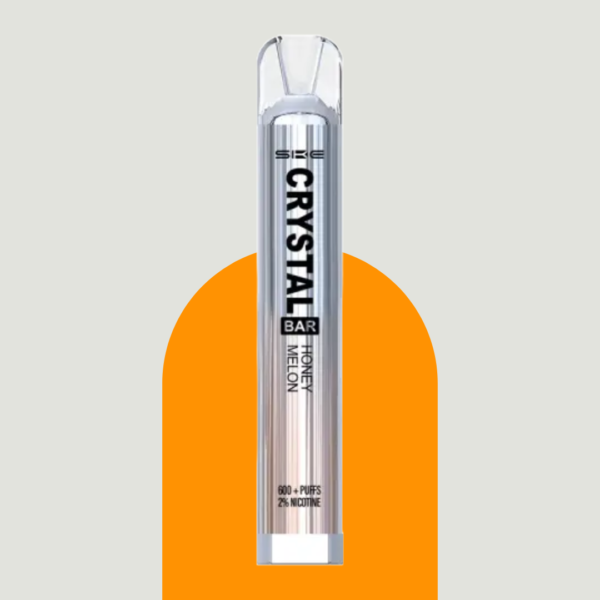 SKE Crystal Bar Honey Melon Disposable Vape 600 Puffs